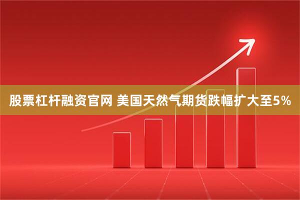 股票杠杆融资官网 美国天然气期货跌幅扩大至5%